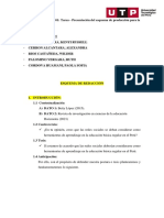 Semana 10 Tarea - Presentación Del Esquema de Producción