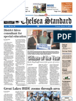 Chelsea Standard Front Page Aug. 11, 2011