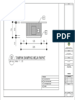 Tampak Samping Meja Rapat 03: Catatan