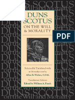Duns Scotus On The Will and Morality (PDFDrive)