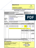 Shilpa Jadhav: Proforma Invoice