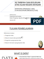 3 Pengumpulan Data Penelitian