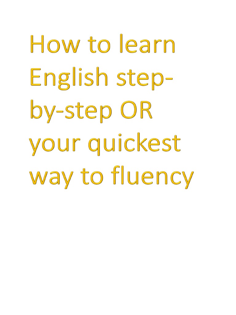 Learn Basic English Step By Step Pdf