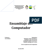 Ensamblaje Del Computador