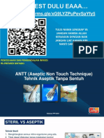 Materi ANTT (Aseptic Non Touch Technique) - PPT 2021