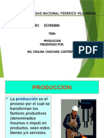 Producción y factores productivos en la economía