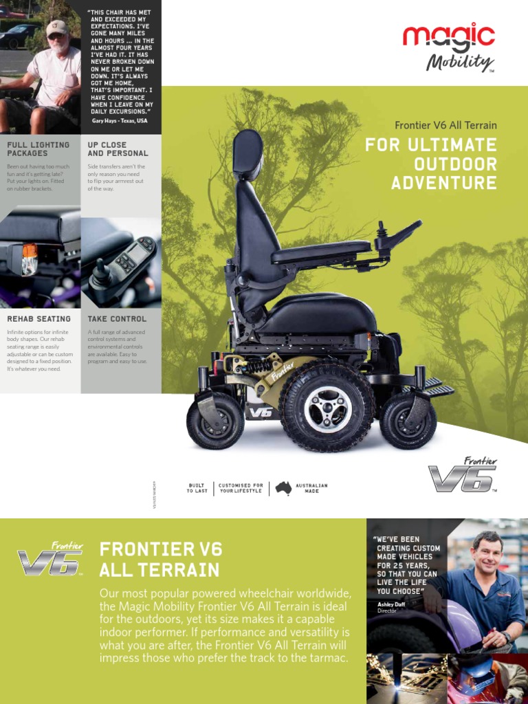 MM Frontier V6 AT Brochure 2019 | PDF | Wheelchair | Private Transport