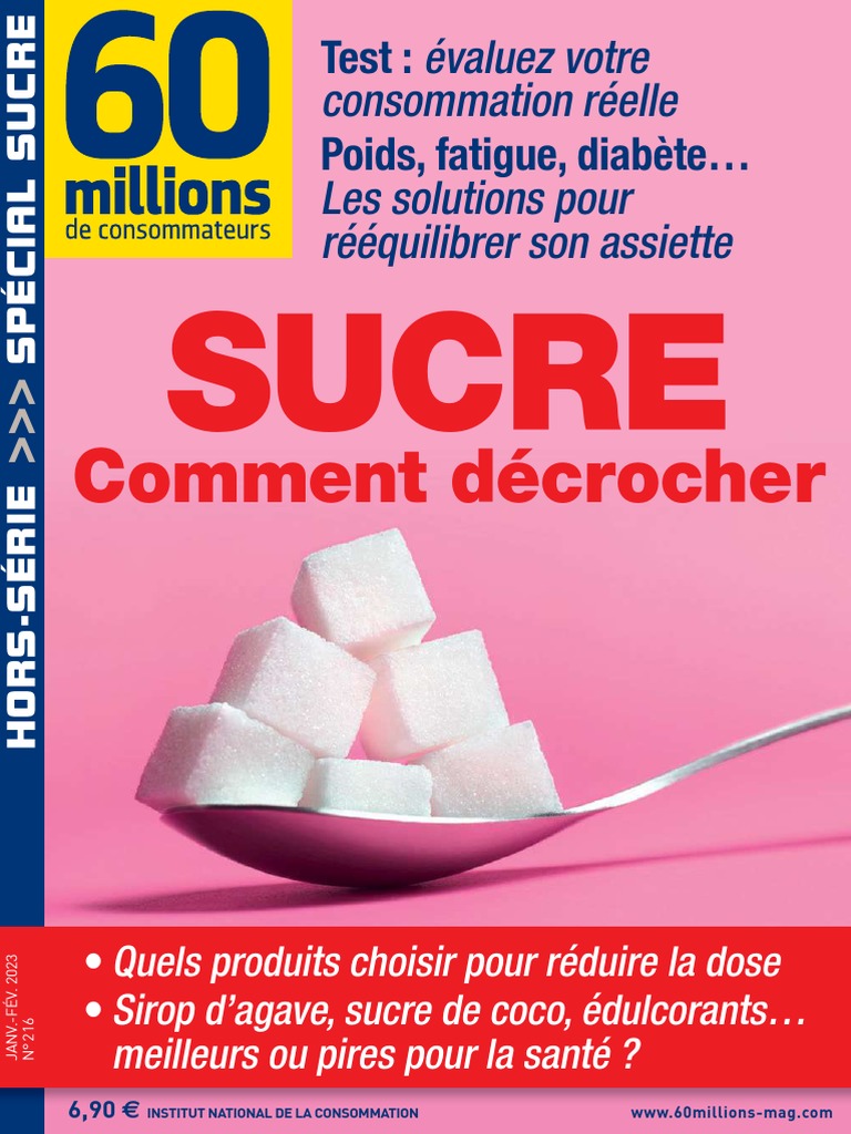 60 Millions de Consommateurs Hors-Série Glycémie, PDF, Sucre