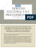 Derecho Electoral y Sus Procedimientos