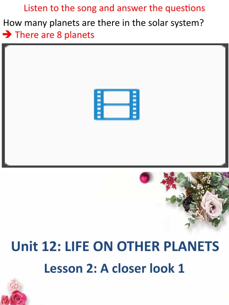 Unit 12 Life On Other | PDF | Planets | Solar System
