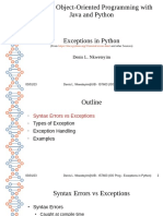 IST603 - Exceptions in Python