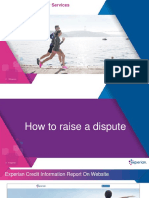 User Guide To Raise A Query Dispute