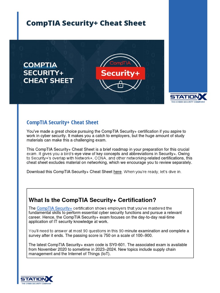 Comptia security cheat sheet pdf public key cryptography