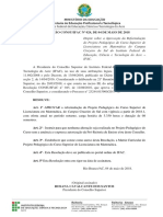 Reformulação do curso de Licenciatura em Matemática