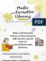 Media Information Literacy: Teacher Kristine's Class