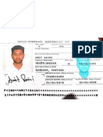 Passport Amit Saini