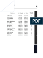 ProjectManager Template Gantt Chart Excel ND