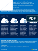 Microsoft Azure ISV Datasheet - Tricentis TaaS