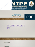 Municipalities Bivek