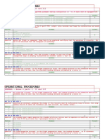 Operational Procedures (32Q)