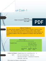 Labour Cost Variance