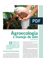 Agroecologia e Manejo Do Solo