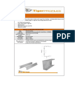 C Purlin Technical Data Sheet