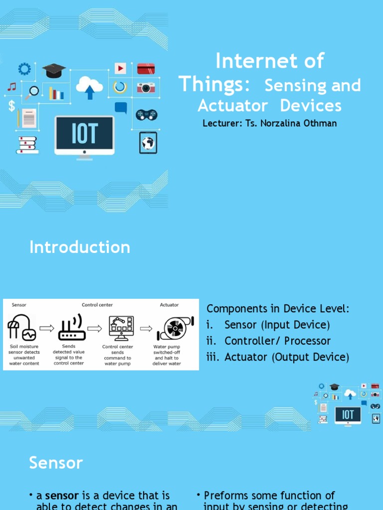Sensor and Actuator | PDF | Sensor | Arduino