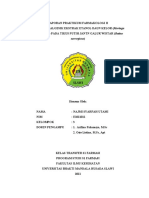 Laporan Praktikum Farmakologi II Uji Efek Analgesik Ekstrak Etanol Daun Kelor