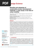 Benefits & Obstacles of Sustainable Product Dev. Methods (2017) 30p (Stark Et Al.)