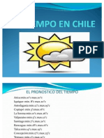 El Tiempo en Chile