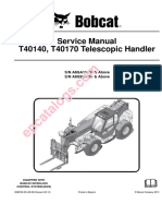 Service Manual T40140, T40170 Telescopic Handler: S/N A8GA11001 & Above S/N A8GB11001 & Above