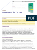 Obstetrics V10 Common Obstetric Conditions Chapter Pathology of The Placenta 1663285373