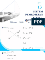 Modul 13 - Sistem Pemrosesan Sinyal