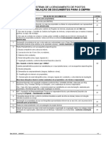 Ii.2 - Relação de Documentos para O Deprn: Sistema de Licenciamento de Postos