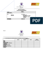 BE Form 7 Title: School Accomplishment Report for Brigada Eskwela Project