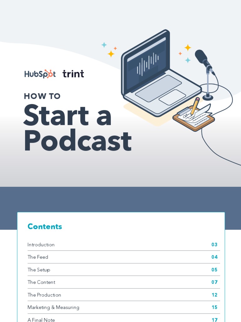 How To Start A Podcast 1 Pdf Podcast Social Media
