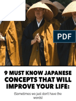 10 Japanese Concepts to Live By