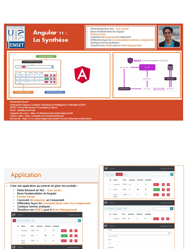Support Bonnes Pratiques de Angular Avec NGRX | PDF | Bootstrap (Front ...