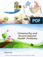 LESSON 1-Community and Environmental Health Problems
