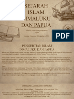 SEJARAH ISLAM DIMALUKU DAN PAPUA