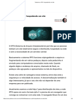 Testamos o IPFS - Hospedando Um Site