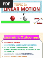 Unit 2 - Linear Motion