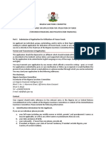 Nigeria Sanctions Committee Guidelines On Application For Utilisation of Funds