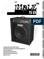 Fender Rumble Bass Amps Manual