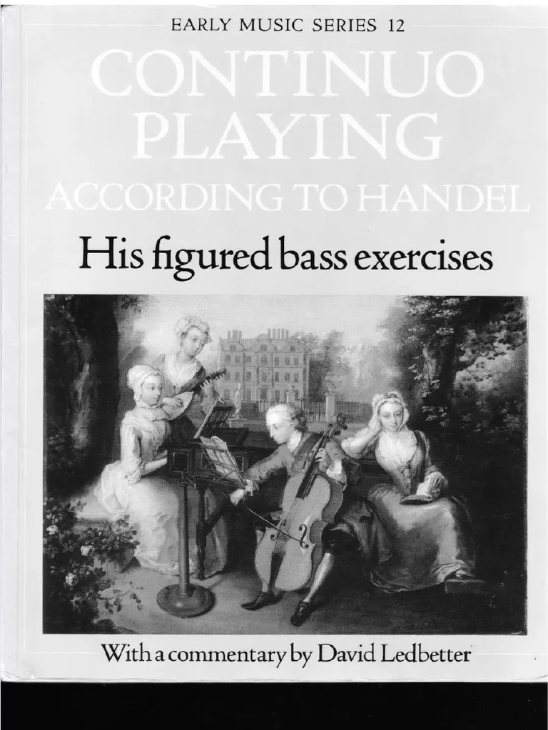 Handel's Figured Bass Exercises | PDF | Chord (Music) | Elements Of Music