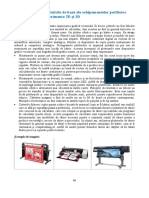 Destinaţia şi caracteristicile de bază ale echipamentelorplotter, imprimanta 2D și 3D