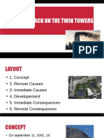 Twin Towers Terrorist Attack Document Layout
