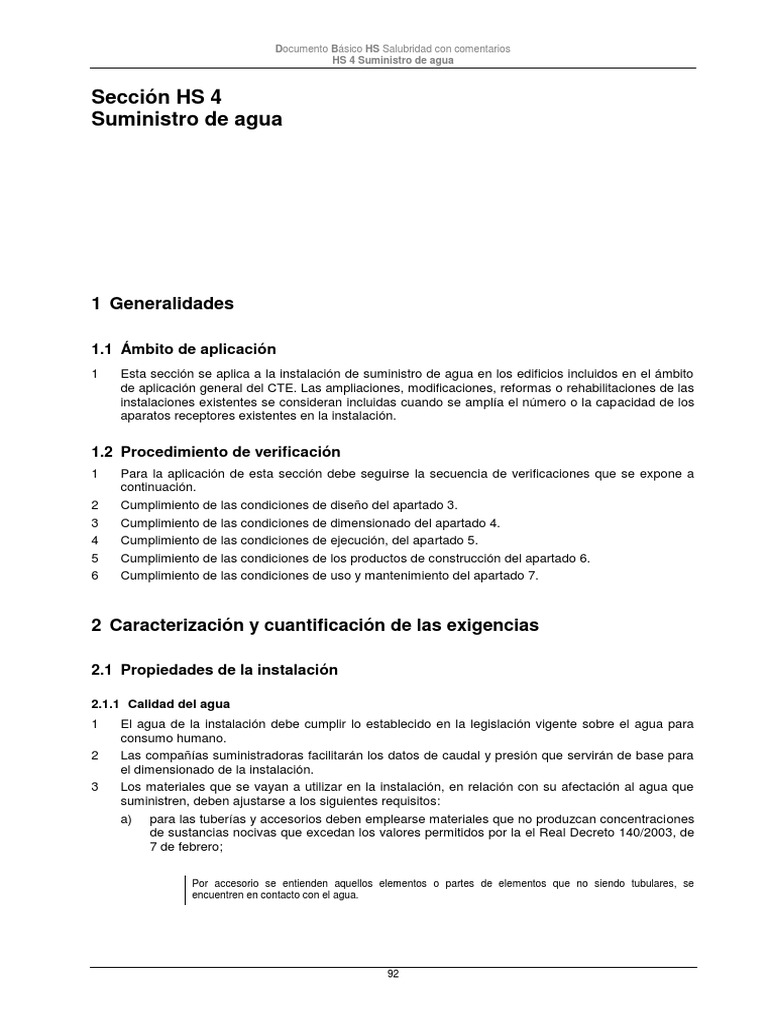 DB HS 4 2019 | PDF | Agua | Tap (Válvula)