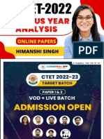 CTET Paper Complete Analysis by Himanshi Singh